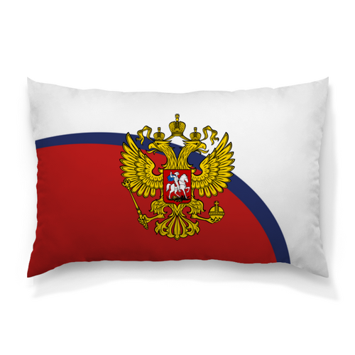 Заказать подушку в Москве. Подушка 60x40 см с полной запечаткой Russia от THE_NISE  - готовые дизайны и нанесение принтов.