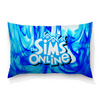 Заказать подушку в Москве. Подушка 60x40 см с полной запечаткой Sims Online от THE_NISE  - готовые дизайны и нанесение принтов.