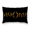 Заказать подушку в Москве. Подушка 60x40 см с полной запечаткой Agony game от Leichenwagen - готовые дизайны и нанесение принтов.