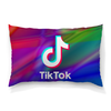 Заказать подушку в Москве. Подушка 60x40 см с полной запечаткой TikTok  от DESIGNER   - готовые дизайны и нанесение принтов.
