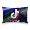 Заказать подушку в Москве. Подушка 60x40 см с полной запечаткой TikTok  от DESIGNER   - готовые дизайны и нанесение принтов.