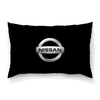 Заказать подушку в Москве. Подушка 60x40 см с полной запечаткой NISSAN  от DESIGNER   - готовые дизайны и нанесение принтов.
