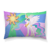 Заказать подушку в Москве. Подушка 60x40 см с полной запечаткой Princess Celestia Color Line от shadow_dash - готовые дизайны и нанесение принтов.