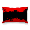 Заказать подушку в Москве. Подушка 60x40 см с полной запечаткой Черно-красные краски от THE_NISE  - готовые дизайны и нанесение принтов.