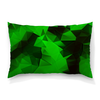 Заказать подушку в Москве. Подушка 60x40 см с полной запечаткой Зеленые стекла от THE_NISE  - готовые дизайны и нанесение принтов.