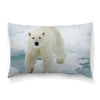 Заказать подушку в Москве. Подушка 60x40 см с полной запечаткой Белый медведь от THE_NISE  - готовые дизайны и нанесение принтов.