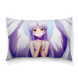 Заказать подушку в Москве. Подушка 60x40 см с полной запечаткой Angel Beats от THE_NISE  - готовые дизайны и нанесение принтов.