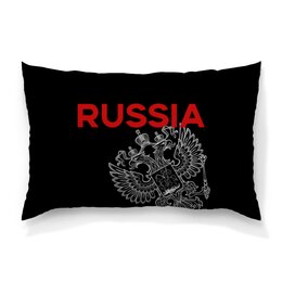 Заказать подушку в Москве. Подушка 60x40 см с полной запечаткой Россия от THE_NISE  - готовые дизайны и нанесение принтов.