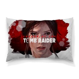 Заказать подушку в Москве. Подушка 60x40 см с полной запечаткой Tomb Raider от THE_NISE  - готовые дизайны и нанесение принтов.