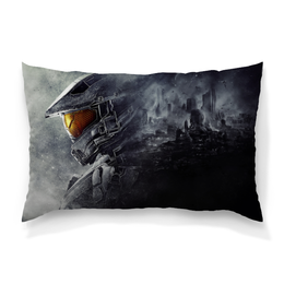 Заказать подушку в Москве. Подушка 60x40 см с полной запечаткой Halo 5: Guardians от YellowCloverShop - готовые дизайны и нанесение принтов.