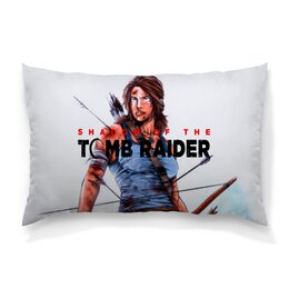 Заказать подушку в Москве. Подушка 60x40 см с полной запечаткой Tomb Raider от THE_NISE  - готовые дизайны и нанесение принтов.