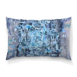 Заказать подушку в Москве. Подушка 60x40 см с полной запечаткой  frozen от mimiart  - готовые дизайны и нанесение принтов.