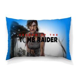 Заказать подушку в Москве. Подушка 60x40 см с полной запечаткой Tomb Raider от THE_NISE  - готовые дизайны и нанесение принтов.