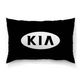 Заказать подушку в Москве. Подушка 60x40 см с полной запечаткой KIA   от DESIGNER   - готовые дизайны и нанесение принтов.