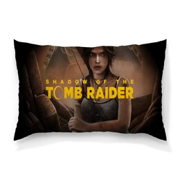 Заказать подушку в Москве. Подушка 60x40 см с полной запечаткой Tomb Raider от THE_NISE  - готовые дизайны и нанесение принтов.