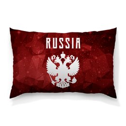Заказать подушку в Москве. Подушка 60x40 см с полной запечаткой  Герб России от THE_NISE  - готовые дизайны и нанесение принтов.