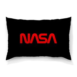 Заказать подушку в Москве. Подушка 60x40 см с полной запечаткой NASA  от DESIGNER   - готовые дизайны и нанесение принтов.