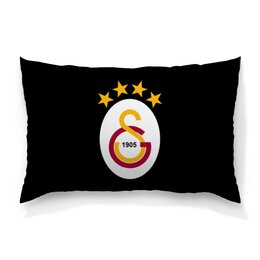 Заказать подушку в Москве. Подушка 60x40 см с полной запечаткой Galatasaray от THE_NISE  - готовые дизайны и нанесение принтов.