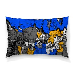 Заказать подушку в Москве. Подушка 60x40 см с полной запечаткой Авторский стиль от mimiart  - готовые дизайны и нанесение принтов.