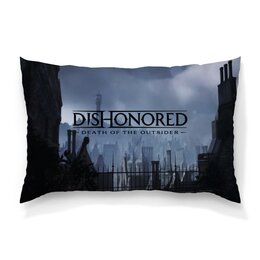 Заказать подушку в Москве. Подушка 60x40 см с полной запечаткой Dishonored от THE_NISE  - готовые дизайны и нанесение принтов.