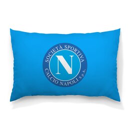 Заказать подушку в Москве. Подушка 60x40 см с полной запечаткой Calcio Napoli от THE_NISE  - готовые дизайны и нанесение принтов.