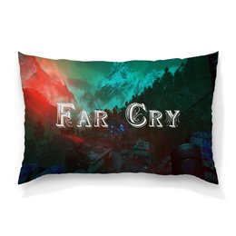 Заказать подушку в Москве. Подушка 60x40 см с полной запечаткой Far Cry от THE_NISE  - готовые дизайны и нанесение принтов.