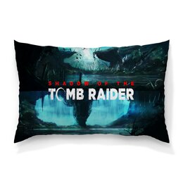 Заказать подушку в Москве. Подушка 60x40 см с полной запечаткой Tomb Raider от THE_NISE  - готовые дизайны и нанесение принтов.