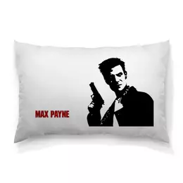 Заказать подушку в Москве. Подушка 60x40 см с полной запечаткой Max Payne от YellowCloverShop - готовые дизайны и нанесение принтов.