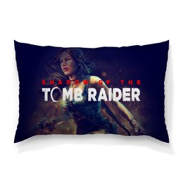 Заказать подушку в Москве. Подушка 60x40 см с полной запечаткой Tomb Raider от THE_NISE  - готовые дизайны и нанесение принтов.