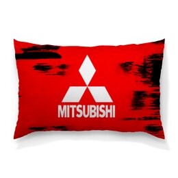 Заказать подушку в Москве. Подушка 60x40 см с полной запечаткой Mitsubishi от THE_NISE  - готовые дизайны и нанесение принтов.