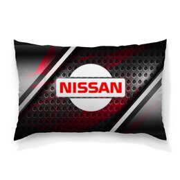 Заказать подушку в Москве. Подушка 60x40 см с полной запечаткой Nissan от THE_NISE  - готовые дизайны и нанесение принтов.