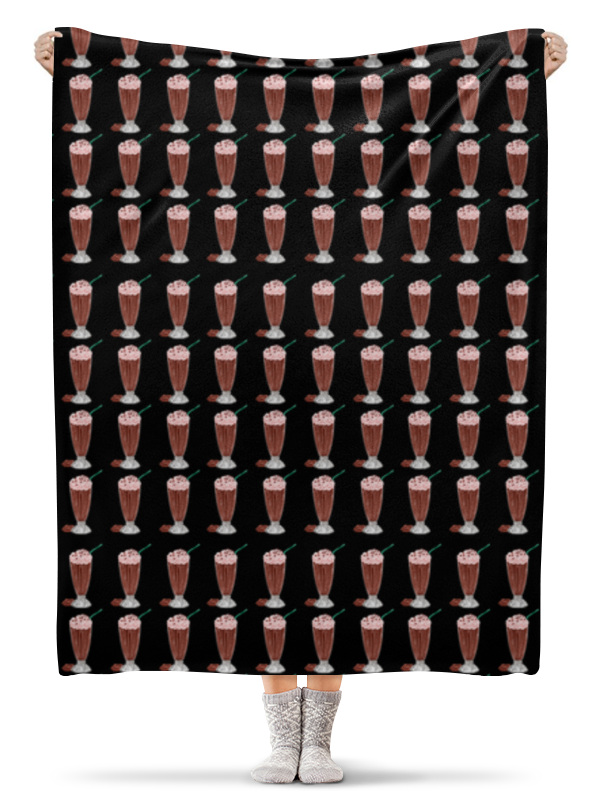 2011а 10 плед маркиз 90 100 молочный Printio Плед флисовый 130×170 см шоколадный коктейль