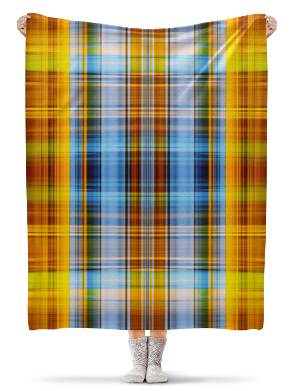 Printio Плед флисовый 130×170 см Шотландия плед шотландия синий