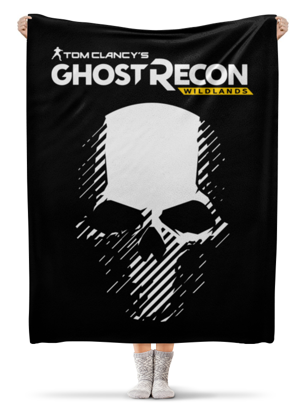 Printio Плед флисовый 130×170 см Tom clancy's ghost recon wildlands