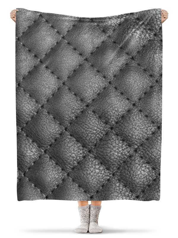 Printio Плед флисовый 130×170 см Натуральная кожа