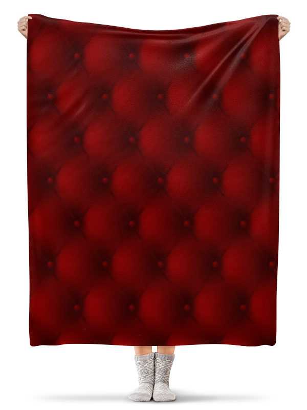 цена Printio Плед флисовый 130×170 см Красный