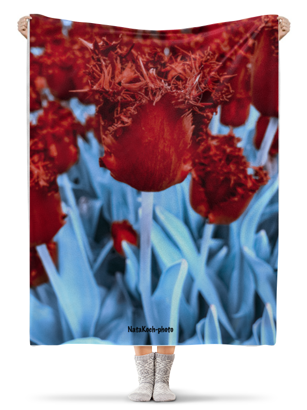 Printio Плед флисовый 130×170 см Весна