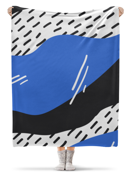 Заказать плед в Москве. Плед флисовый 130x170 см Abstract от oneredfoxstore@gmail.com - готовые дизайны и нанесение принтов.