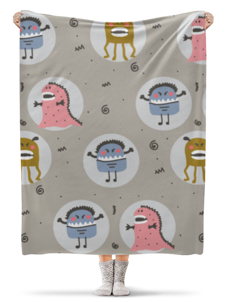 Заказать плед в Москве. Плед флисовый 130x170 см Abstract от oneredfoxstore@gmail.com - готовые дизайны и нанесение принтов.