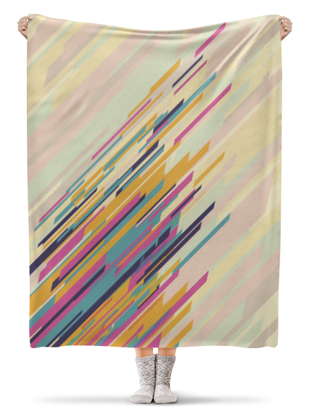 Заказать плед в Москве. Плед флисовый 130x170 см Abstract от oneredfoxstore@gmail.com - готовые дизайны и нанесение принтов.