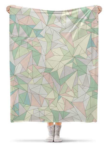 Заказать плед в Москве. Плед флисовый 130x170 см Abstract от oneredfoxstore@gmail.com - готовые дизайны и нанесение принтов.