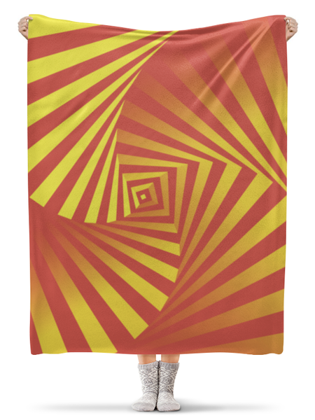 Заказать плед в Москве. Плед флисовый 130x170 см Abstract от oneredfoxstore@gmail.com - готовые дизайны и нанесение принтов.