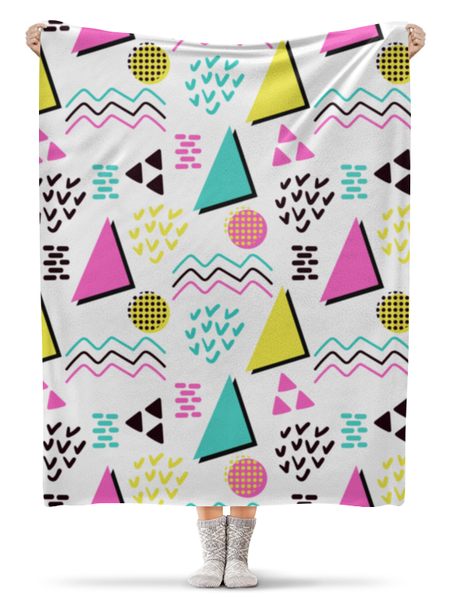 Заказать плед в Москве. Плед флисовый 130x170 см Abstract от oneredfoxstore@gmail.com - готовые дизайны и нанесение принтов.