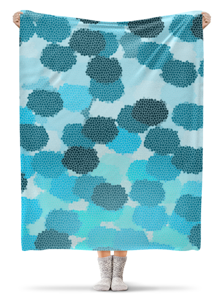 Заказать плед в Москве. Плед флисовый 130x170 см Abstract от oneredfoxstore@gmail.com - готовые дизайны и нанесение принтов.