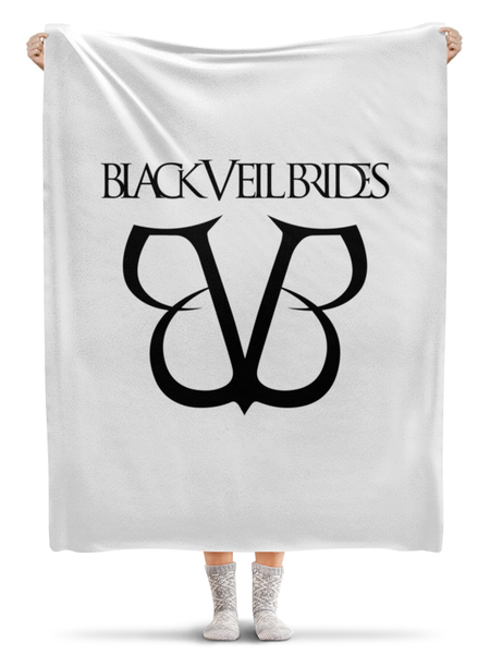 Заказать плед в Москве. Плед флисовый 130x170 см Black Veil Brides от geekbox - готовые дизайны и нанесение принтов.