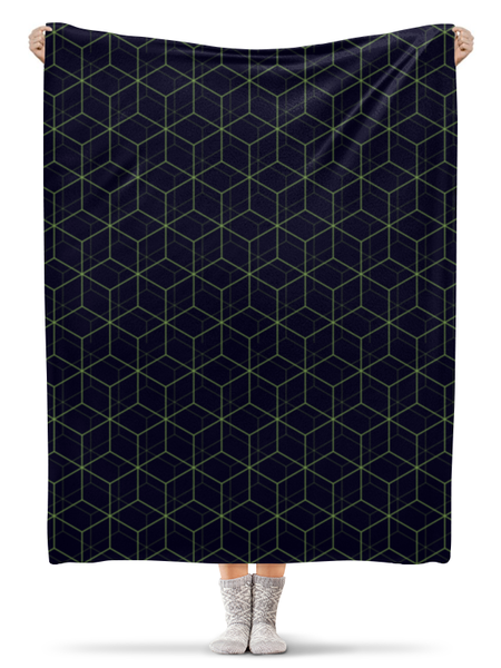 Заказать плед в Москве. Плед флисовый 130x170 см Abstract от oneredfoxstore@gmail.com - готовые дизайны и нанесение принтов.