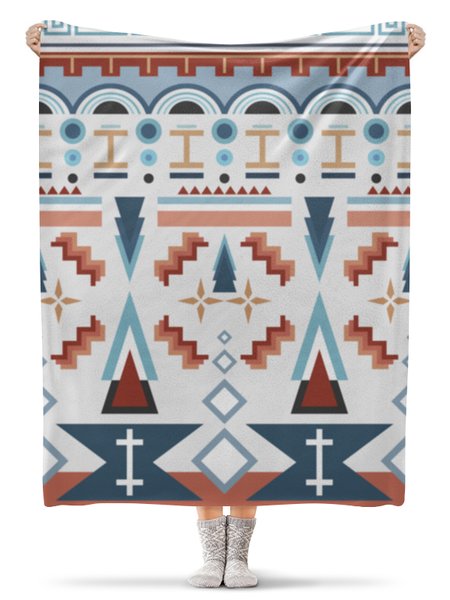 Заказать плед в Москве. Плед флисовый 130x170 см Abstract от oneredfoxstore@gmail.com - готовые дизайны и нанесение принтов.