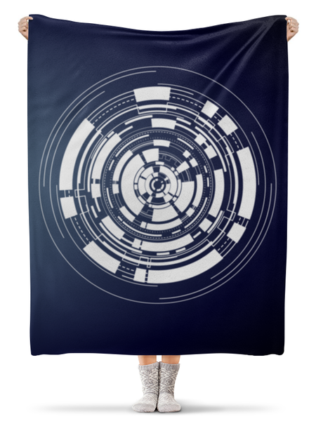 Заказать плед в Москве. Плед флисовый 130x170 см Abstract от oneredfoxstore@gmail.com - готовые дизайны и нанесение принтов.