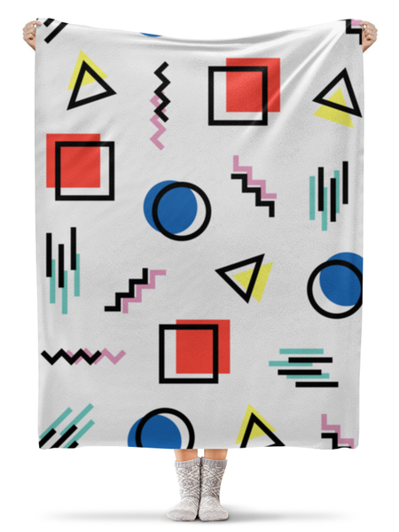 Заказать плед в Москве. Плед флисовый 130x170 см Abstract от oneredfoxstore@gmail.com - готовые дизайны и нанесение принтов.