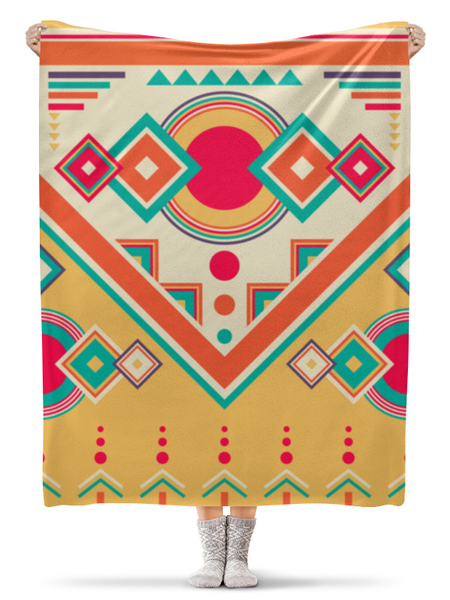 Заказать плед в Москве. Плед флисовый 130x170 см Abstract от oneredfoxstore@gmail.com - готовые дизайны и нанесение принтов.